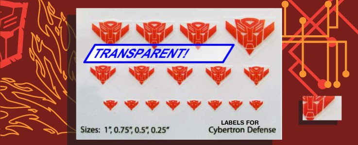 Symbols for Cybertron Defense