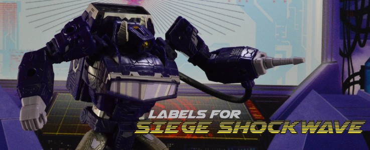 Labels for Siege Shockwave