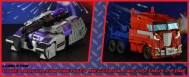 Labels for Cyber Battalion One step Optimus Prime and Megatron
