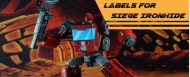 Labels for Siege Ironhide