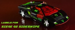 Labels for Siege Sideswipe G2
