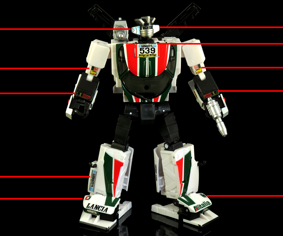 Eness Detail Decals for MP-20 WheelJack,In stock!