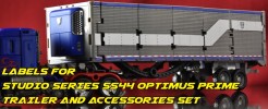 Labels for SS44 Optimus Prime Trailer