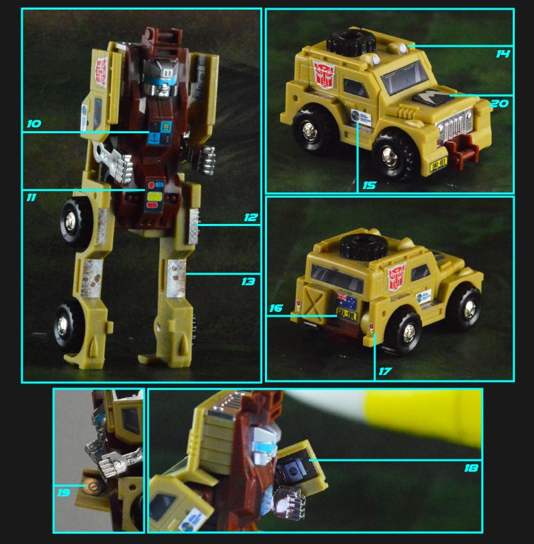 Transformers g1 outback (complete)