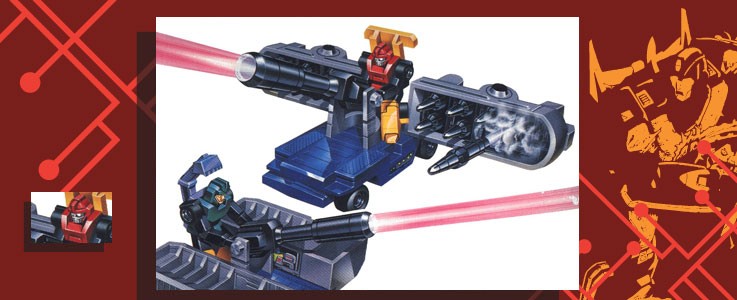 Transformers G1 Parts 1990 TANKER TRANSPORT gun weapon micromaster 