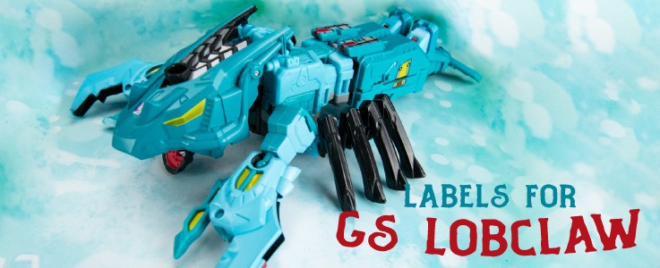 Labels for GS Seacon Lobclaw