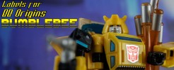 Labels for BB Origins Bumblebee