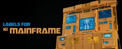 Labels for KI Mainframe