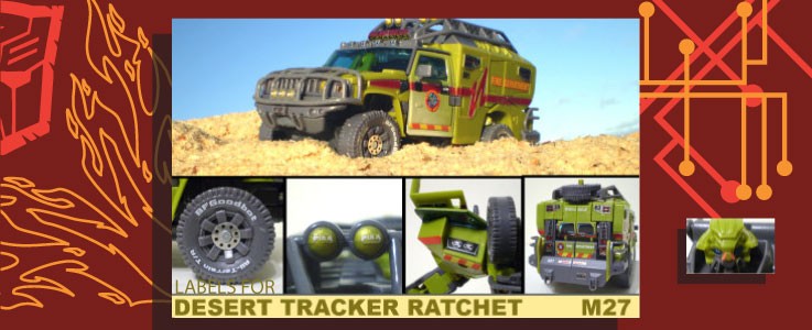 Labels for RotF Desert Tracker Ratchet