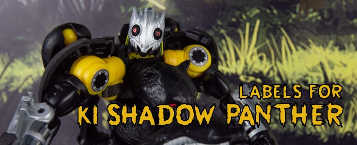 Labels for KI Shadow Panther