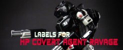 Labels for Covert Agent Ravage