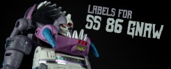 Labels for SS 86 Gnaw