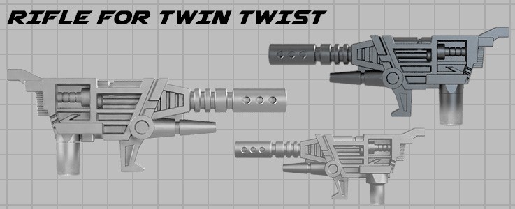 Rifle for Twin Twist