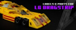 Parts & Labels for LG Dragstrip
