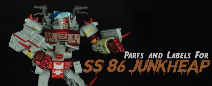 Parts and Labels for SS 86 Junkheap