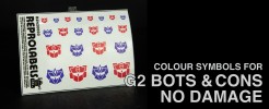 Colour Symbols for G2 Bots...