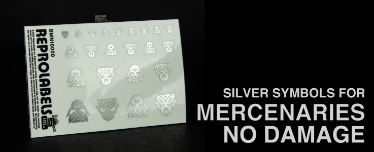 Silver Symbols for Mercenaries (No Damage)