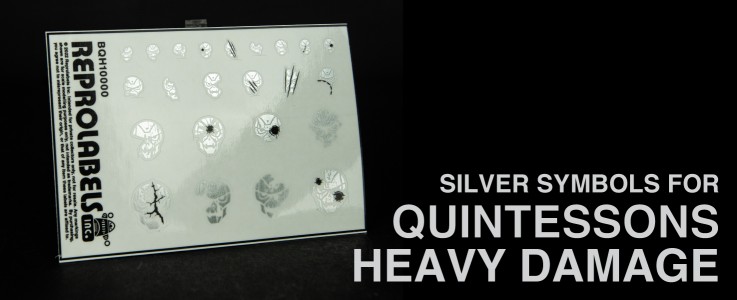 Silver Symbols for Quintessons (Heavy Damage)
