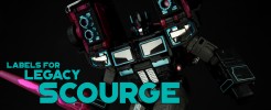 Labels for LG Scourge
