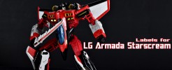 Labels for LG Armada Starscream