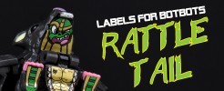 Labels for BotBots Rattle Tail