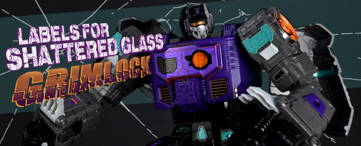 Labels & Stickers for Transformers SG Grimlock - Toyhax