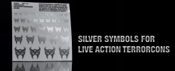 Silver Symbols for Live Action Terrorcons