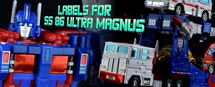 Labels for SS 86 Ultra Magnus