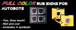 Rub Symbols for Autobots (Full Color)