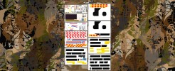 Labels For USS Flagg Aircraft Carrier (1985)