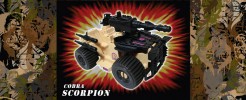 For GI JOE Cobra Scorpion ATV (1994)