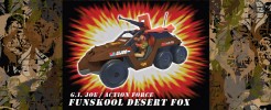 For Funskool Desert Fox desert vehicle (1992)