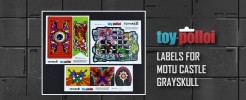 Labels for MOTU Castle Grayskull (Pre-Cut)