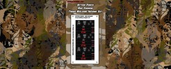 For Action Force Red Shadow Troop Building Insignia Set