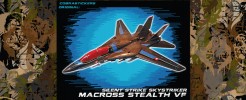 for JOE 50th Skystriker XP-21F Stealth Macross VF-1S (2016)