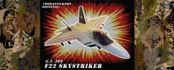 for GI JOE XP-22F SKYSTRIKER custom F22 set (2016)