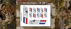 Emblems for G.I. Joe 1