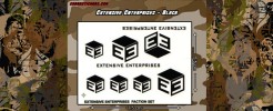 Emblems for Extensive Enterprises (Black)