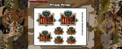 Emblems for Python Patrol