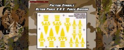 Emblems for Action Force S.A.S. Division