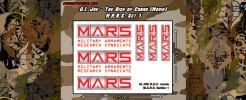 Emblems for M.A.R.S. (Movie Version) Set 1