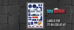 Labels for 77-84 ESB AT-AT (Pre-Cut)