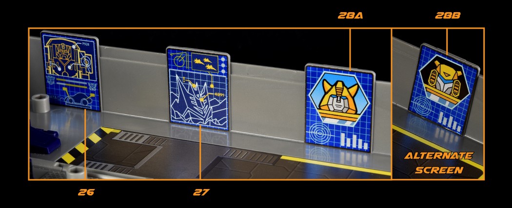 Labels for MP C-01 Missing Link Optimus Prime (Cartoon