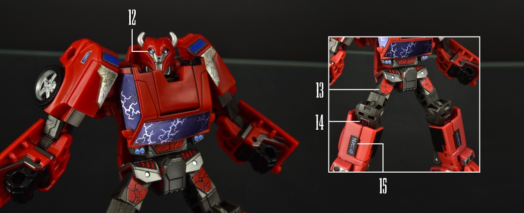 Labels for LG Prime Cliffjumper Deluxe Class (Dark Energon
