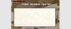 Cobra Command Insignia variety pack (white)