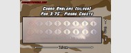 Cobra Command chest emblem for 3+3/4" figures (silver)