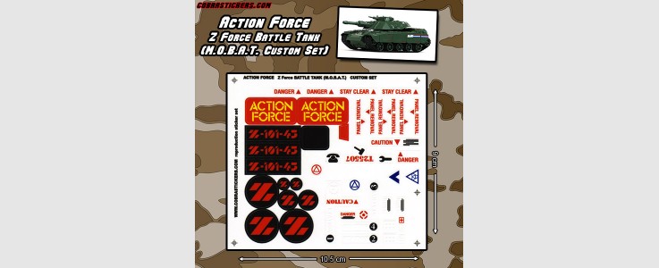 Z Force Battle Tank MOBAT Custom Set