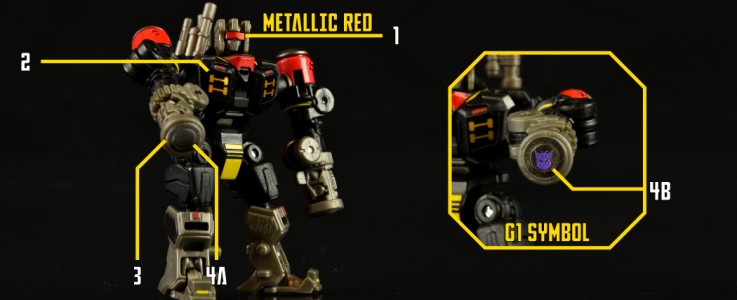 Labels & Stickers for SS Concept Frenzy & Rumble - Toyhax - Reprolabels