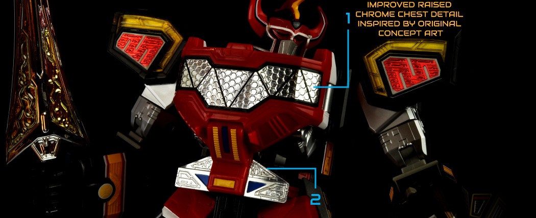 Labels and Stickers for Power Rangers Zord Ascension Project