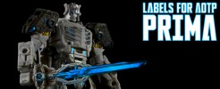 Labels for AOTP Prima Prime
